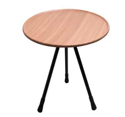 ECS-770 Outdoor three-legged folding table portable aluminum alloy folding small round table telescopic home tea table