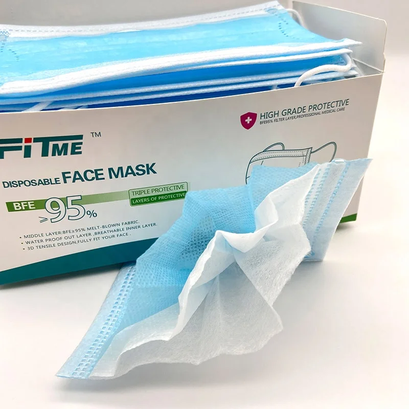 Factory best-selling products 3-layer dental surgical procedures non-woven disposable mask