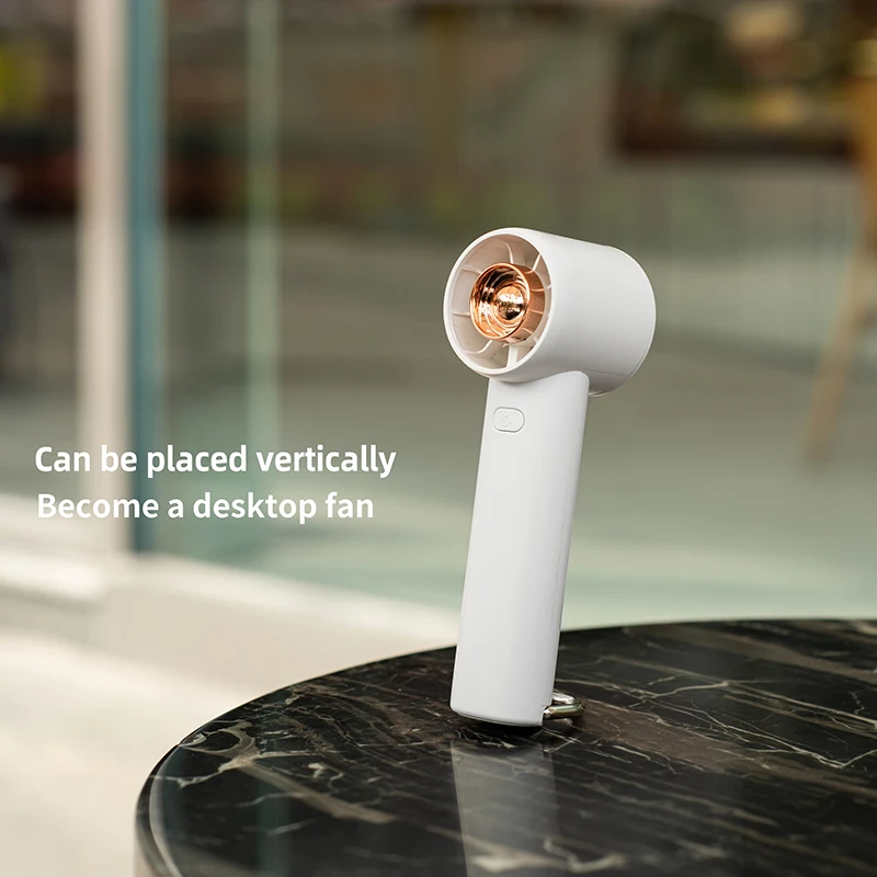 Wholesale Pocket Turbo Handheld Fan Mini Silent Usb Bladeless Charging Desktop Portable Mini Fan
