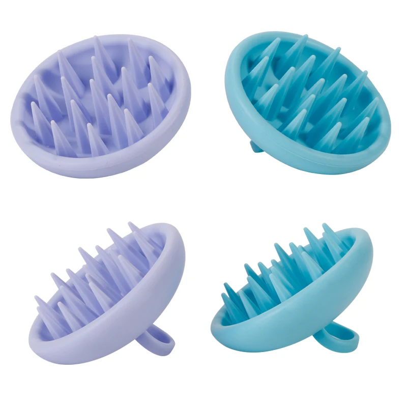 2025 Hot Sale Silicone Scalp Massager Shampoo Brush For Men and Women Wet Dry Scalp Brush for Hair Growth & Scalp Care BPA free