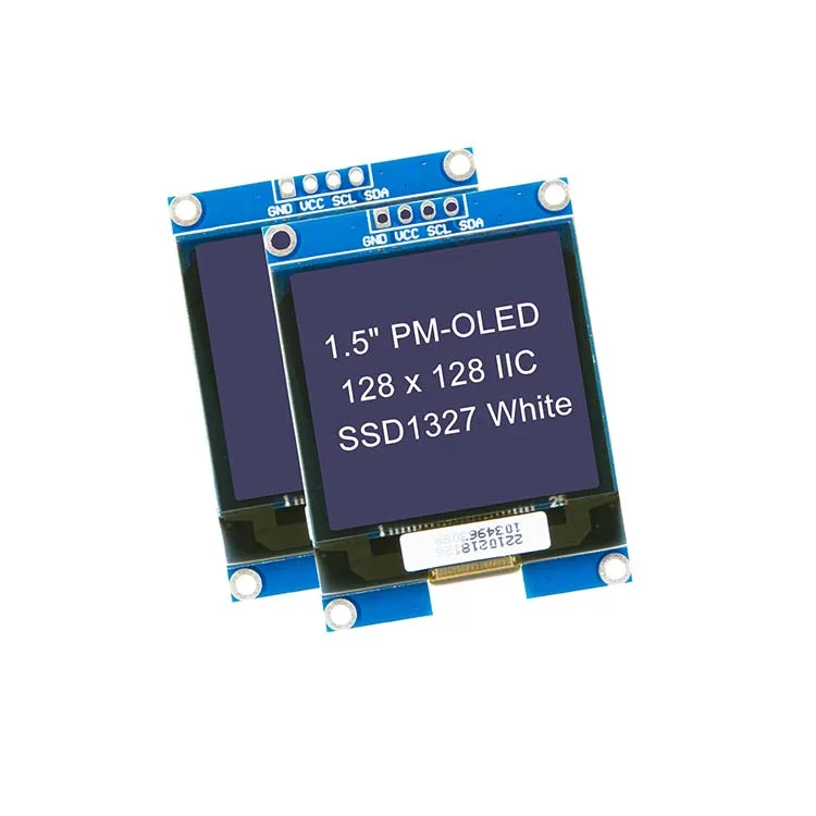 1.5 inch 128*128 Monochrome OLED Display SSD1327  I2C communication PMOLED