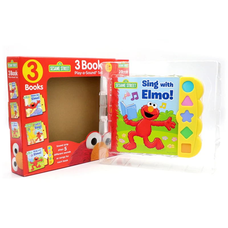 Custom children book printing with sound module