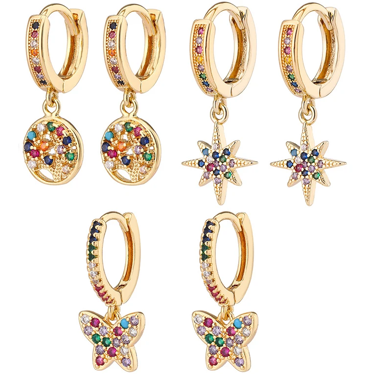 aretes-al-por-mayor bulk wholesale earrings arete al por mayor china acero quirurgico cz earrings jewellery wholesale