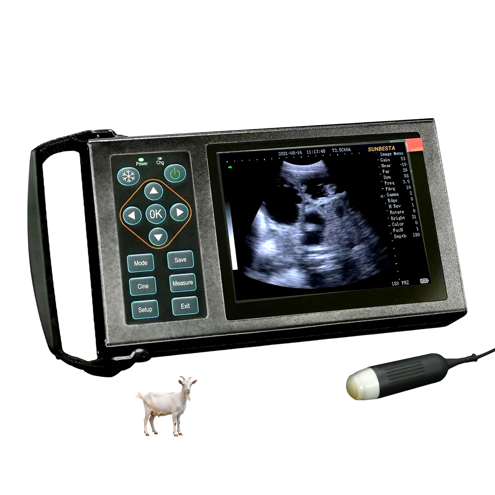 Veterinary Equipment Professional Veterinary Portable Pig Sheep Cow Veterinary Handheld Ultrasound Scanner