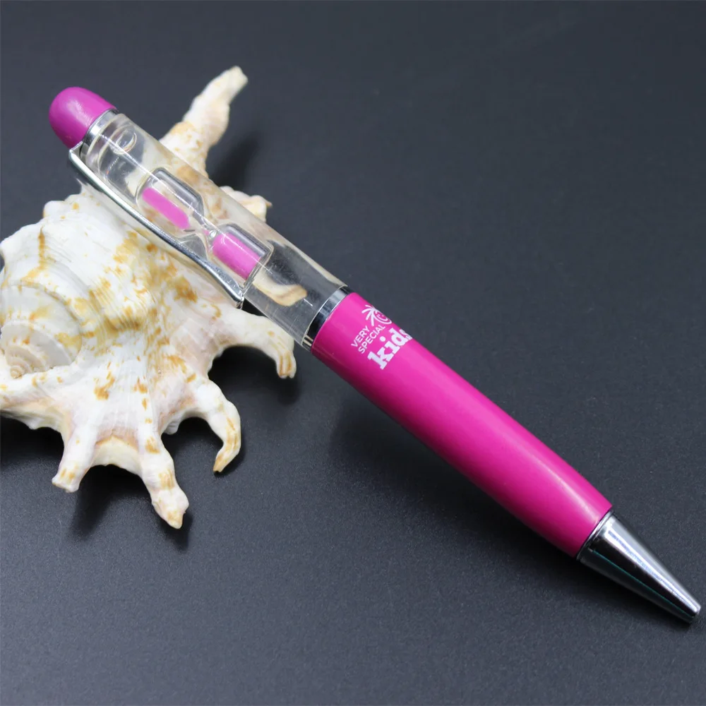 Custom Promotional White 3D liquid floating pen