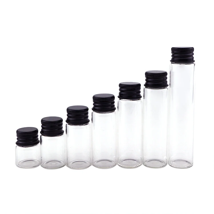 mini glass vials