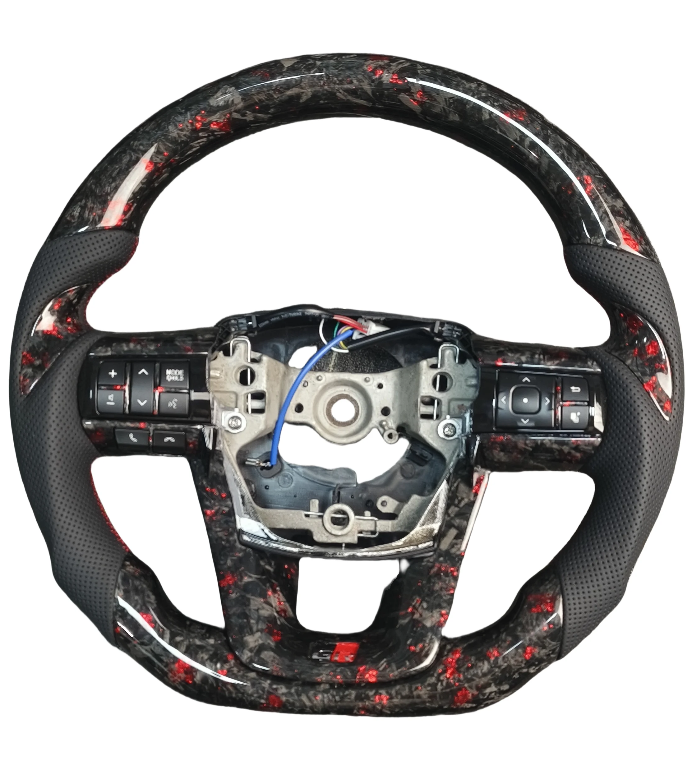 Подходит для Toyota Hiace Hilux модифицированный и Модернизированный на заказ руль из углеродного волокна