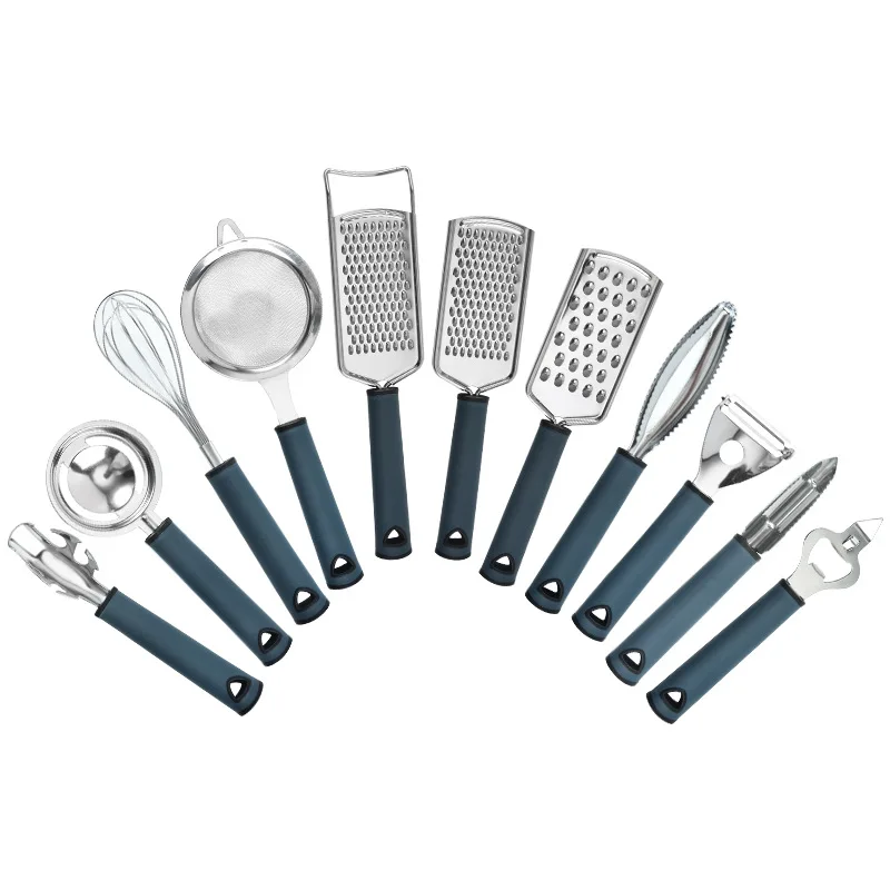 Kitchen Accessories Stainless Steel Vegetable Fruits Tools Non-Stick Cookware Gadgets and Tools Kit