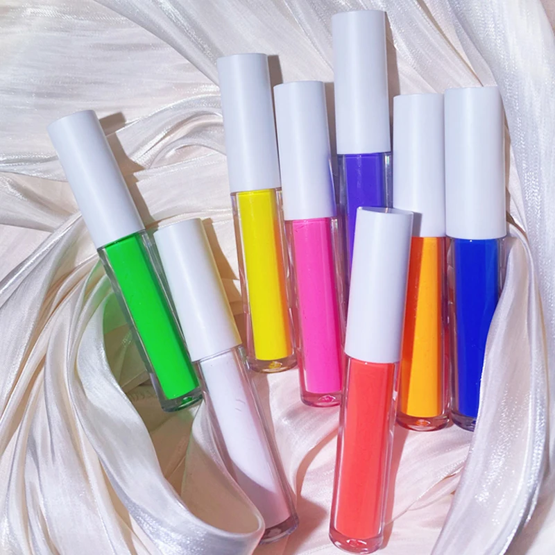Private Label Neon Color Waterproof Eye Liner 8 colors White Liquid Eyeliner