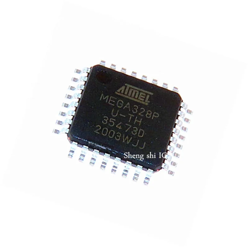 New IC  MCU microcontrollers standard and specialty  ATMEGA328P-AU ATMEGA328
