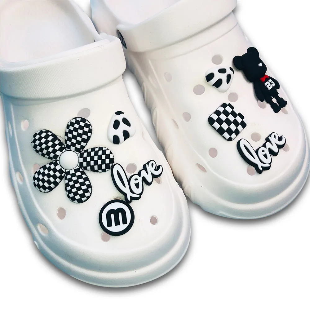 Women shoes  Available Promotional Shoes Decoration Charms Soft PVC Shoe Charms