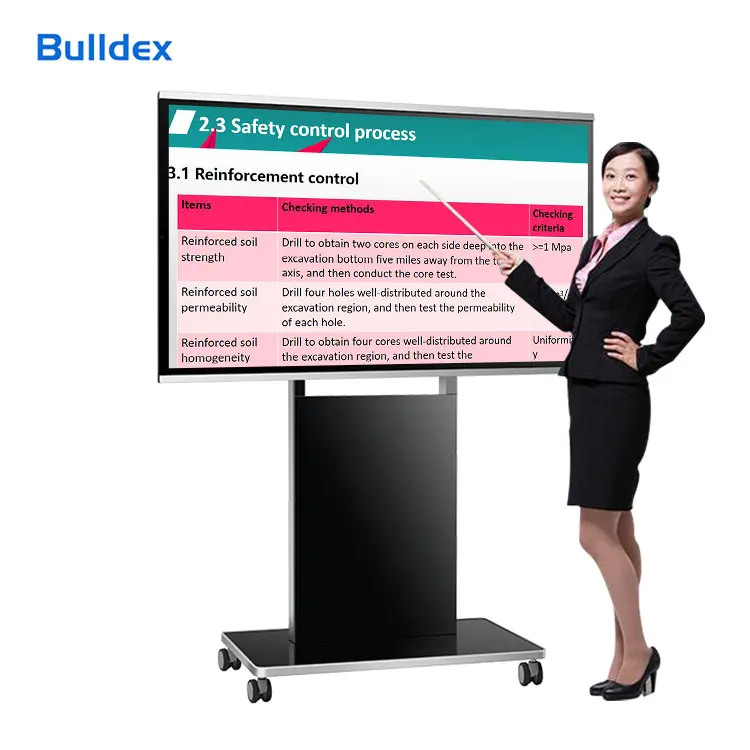 Teaching Board Smart Digital Whiteboard Interactive Smart Board Price Smart Board Interactive Whiteboard 65 75 86 98 100 Inch