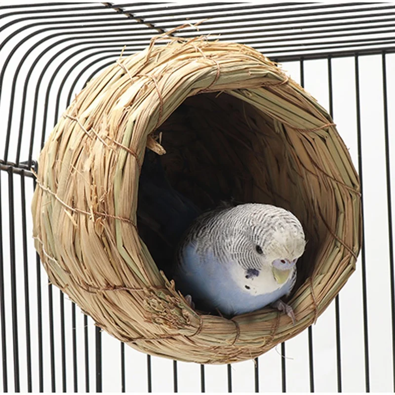Natural Non-Irritating Durable Not Easy Damage Spacious Comfortable Breathable Ventilated Pet Small Bird Nest