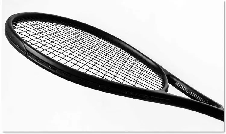 
Hot Selling High Quality Black White Durable Practical Funny Carbon Fiber Tennis Rackets 
