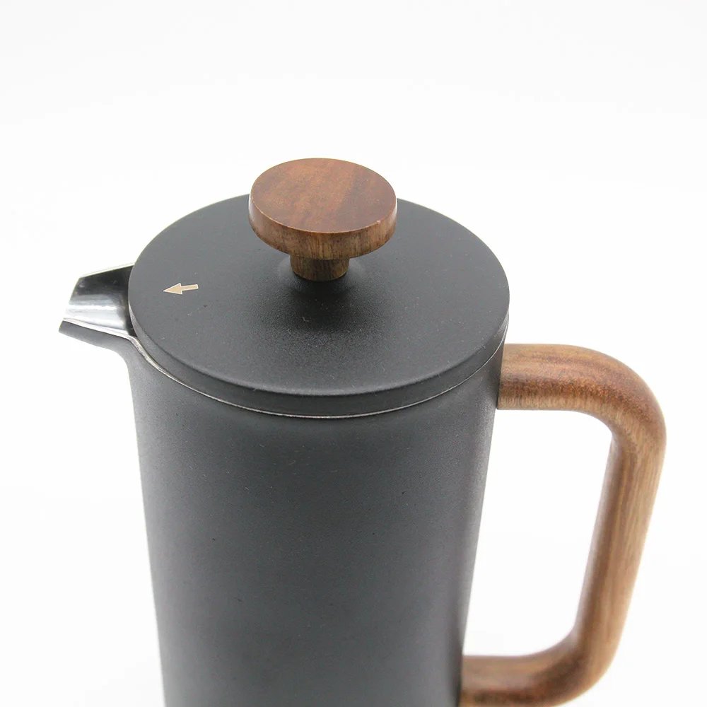 High quality 18/10 doule wall stainless steel french press