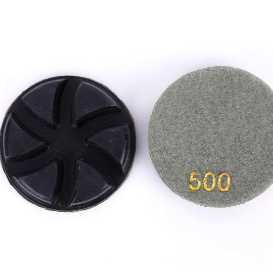 Abrasives Tools Diamond Polish Pad Dry For Marble Granite Polishing Flexible Diamond Dry Grinding Disc For Stone