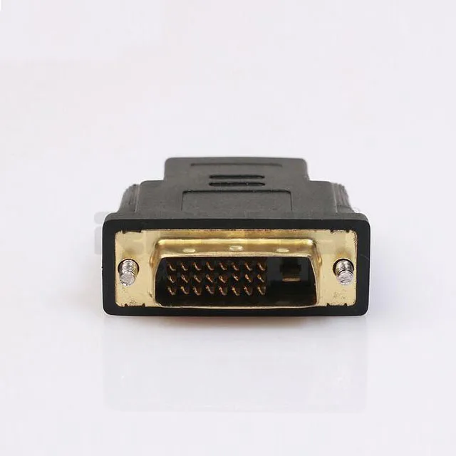 Позолоченный адаптер DVI-HDMI 1080P