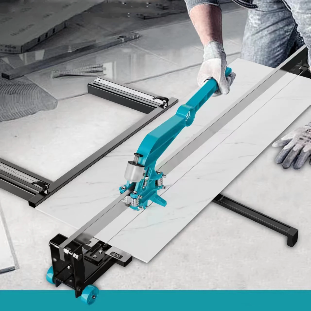 Hot Sale 1200mm Heavy Type Professional Manual Laser Tile Cutter Machine For Ceramic And Porcelain Tile