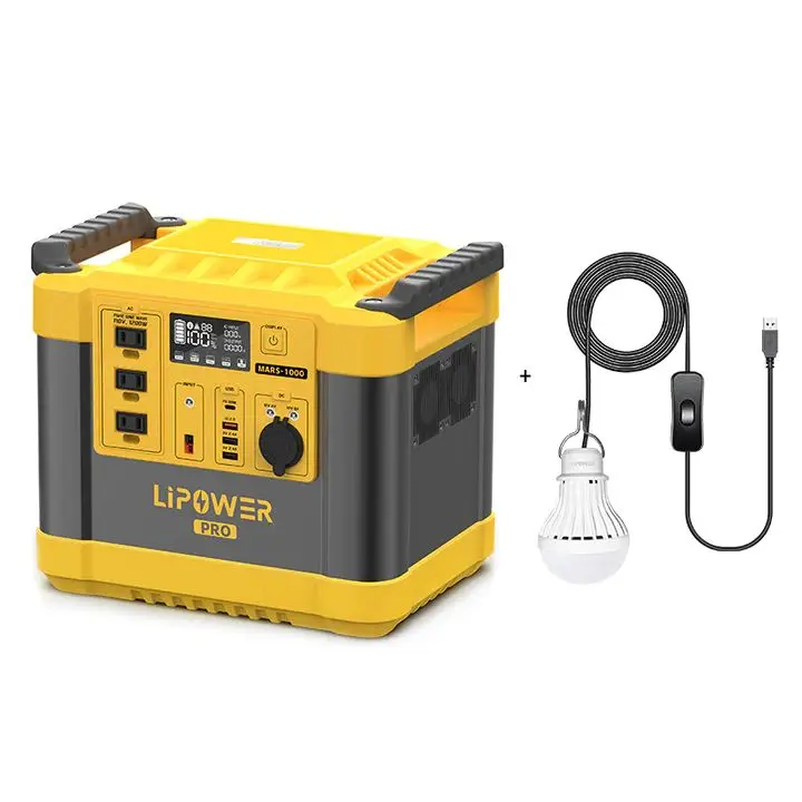 Lipower Huge capacity High Quality China Manufacturer Solar Generator power station Accept Oem Odm For laptop and home