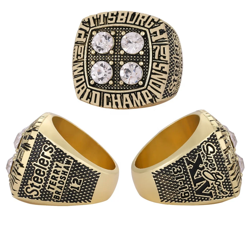 Linghu Custom 14th SuperBowl кольца для футбола в подарочной коробке 1979-1980 НФЛ Pittsburgh Steelers чемпионское кольцо