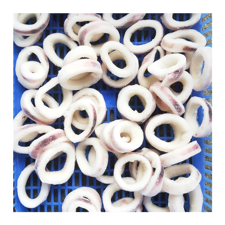 Wholesale Best Selling Cheap Price Frozen Squid Ring Seafood Frozen Iqf Squid Ring