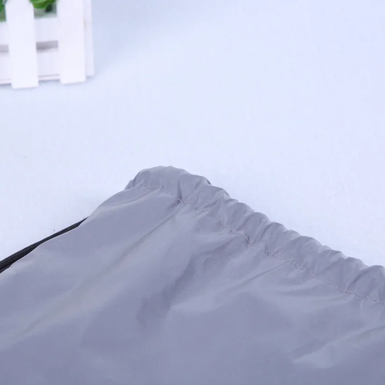 Newly Travel Outdoor Camping Hiking Reflective drawstring bag Shoes bag promotion shopping bag
