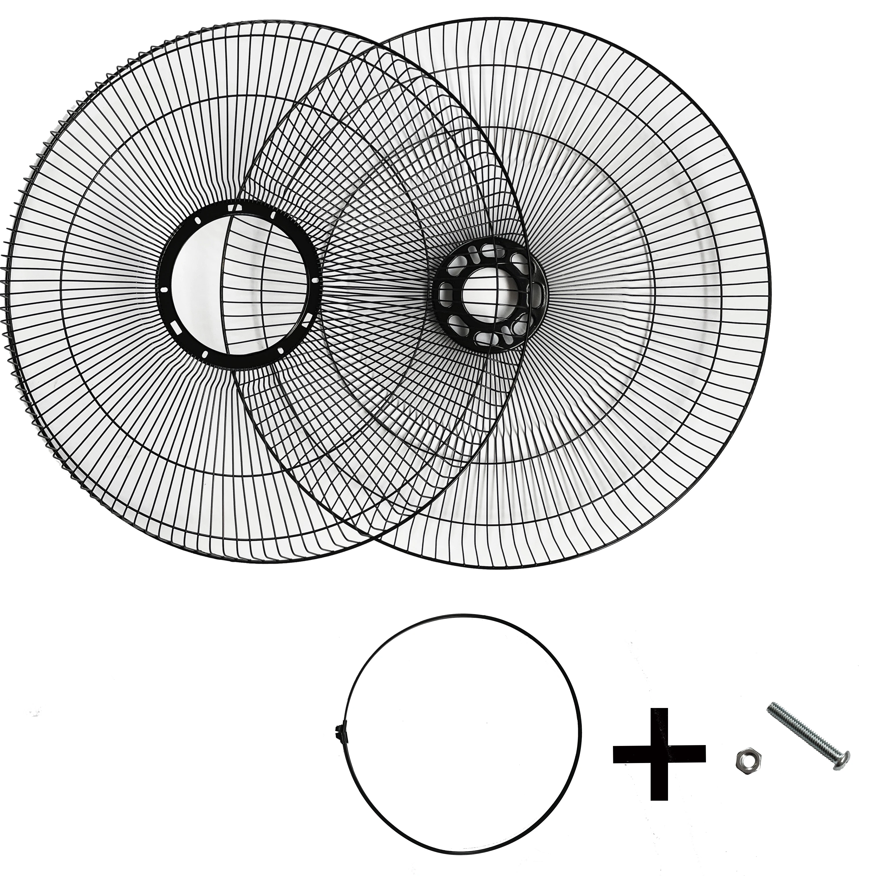 Factory manufacturing Safety Industrial Metal Fan wholesale ingenious winding cheap price electric grill cover guard fan parts