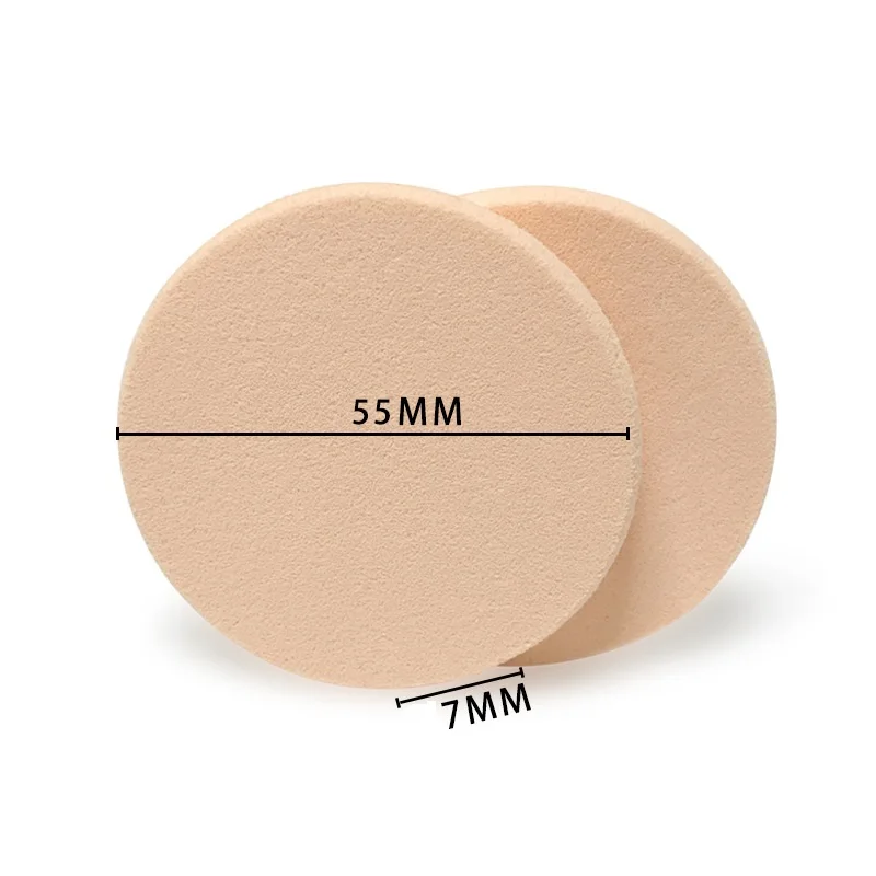 new arrival best price nbr original beauty cosmetic circle sponge makeup powder puff with round shape  hot