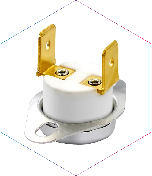 KH Wholesale Coffee Machine Thermostat Snap Action Bimetal Disc Temperature Controller High Limit Thermostat Control Relay Part