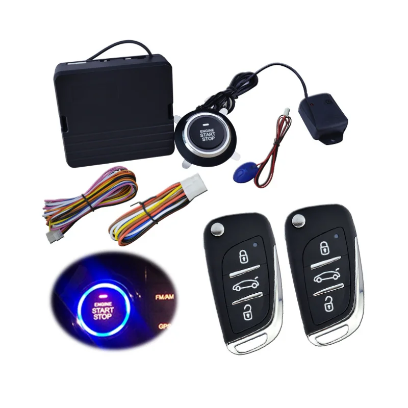 Hot Selling Price Keyless Entry Security System Remote Car Alarm System For Tomahawk Car Alarm