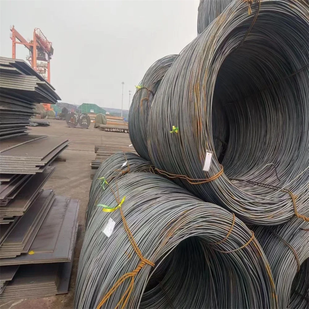 Manufacture Ms Flat Wire Rolled Products Iron Or Non Alloy Steel Low Carbon Rod Raw Material For Nail Making