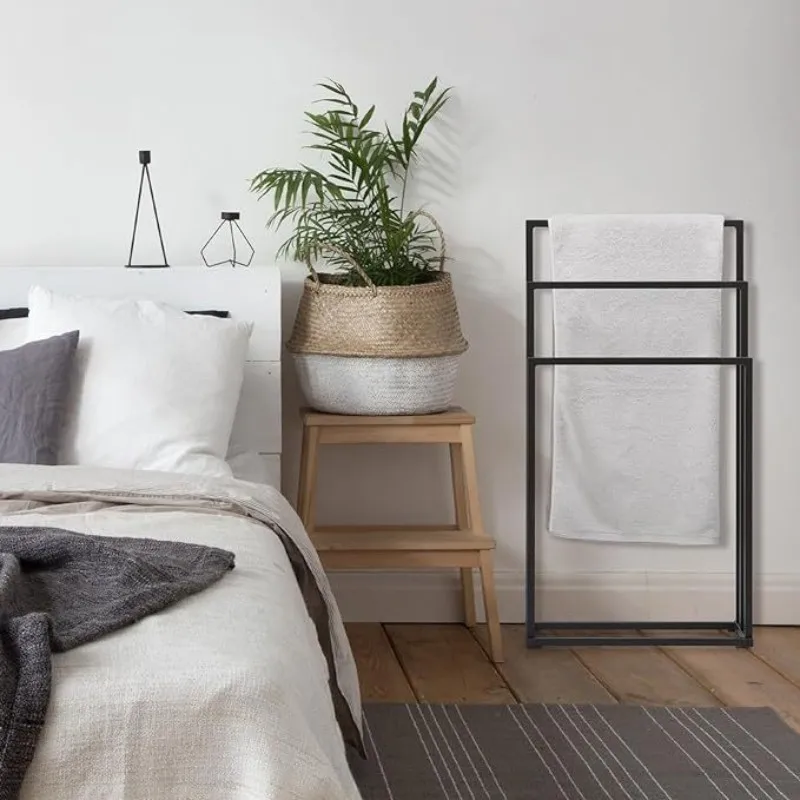 Factory New Bathroom Metal - 3-Layer Freestanding Towel Drying Rack