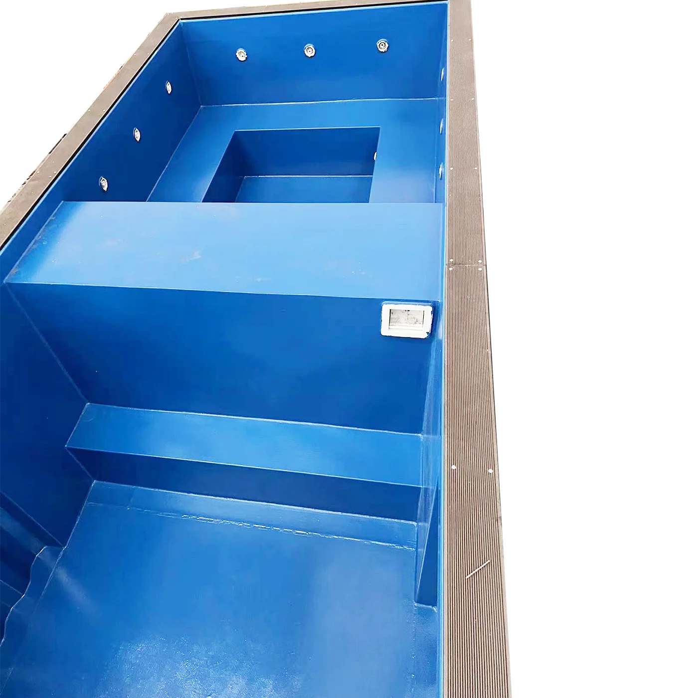 2024 hot sale outdoor prefabricated waterproof swimming container pool  for sale with best control