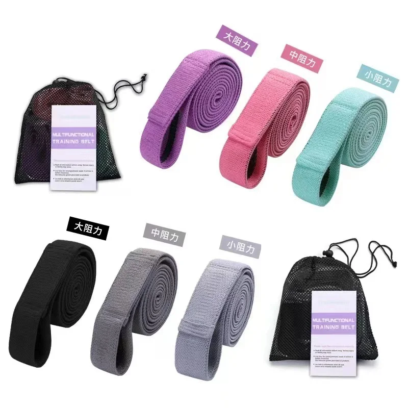 2021 hot sell hip band resistance fabric hip band Anti Slip Exercise Elastic Loop Band