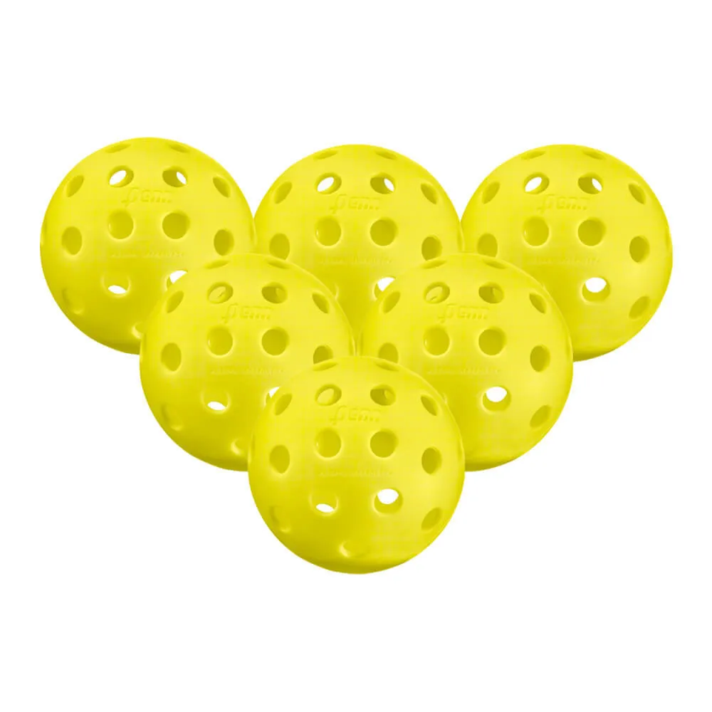 Cheap high quality Pickleballs Source Factory Custom logo Plastic Ball PE Outdoor indoor 26/40 Holes Pickleball balls