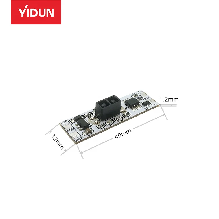 YIDUN Elegant Wave Control Ultra-Thin DC12V 24V Dimmer Sensor Switch Hand Waving Inductive for IR Door & Furniture