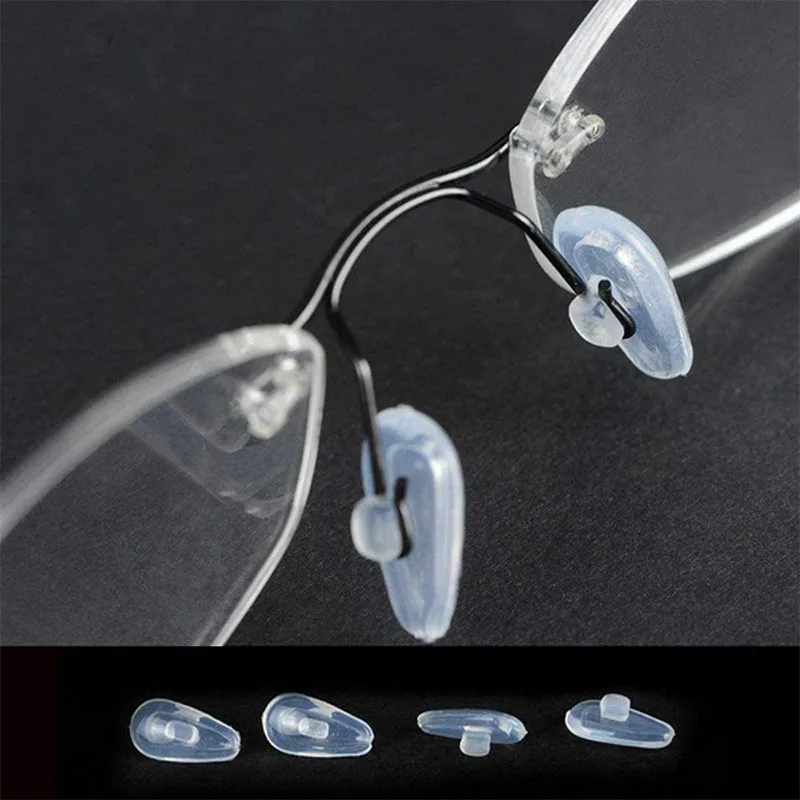 Silicone  Eyeglassey Cassette Nose Pad Airbag Type  Cassette Nose Pad Air Bag Nose Pads