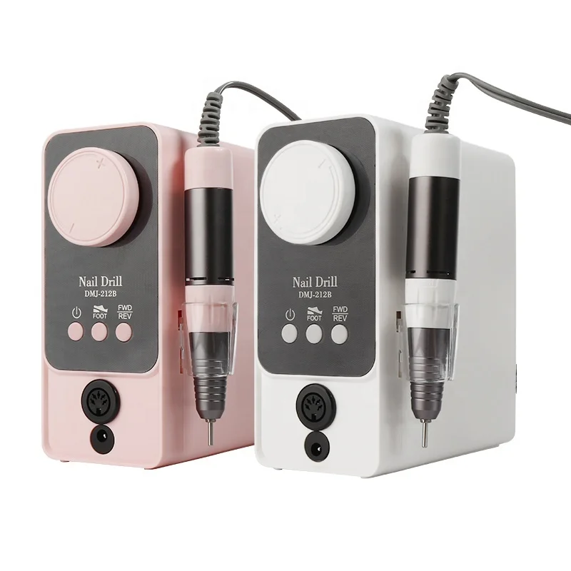 Desktop Nail Drill Machine 35000rpm Professional Exfoliating Manicure Tool Remove Dead Skin Electric Nail File Drill Machine