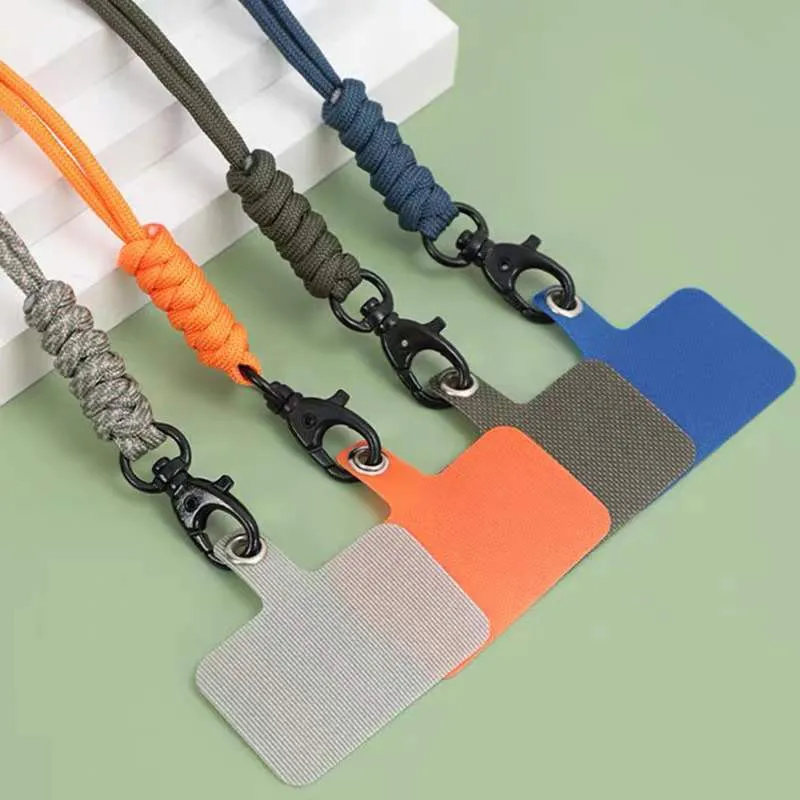2 sets neck phone case lanyard tether lasso patch  pp cord for mobile phone cases & bags for all phone