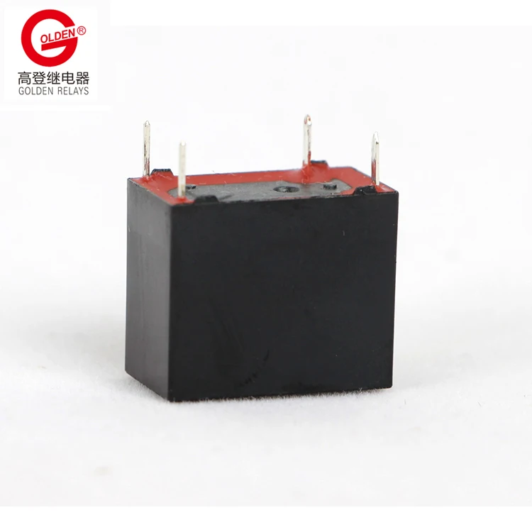 Golden relay GI-1A-24D  24VDC 1A SPNO mini 4pins 0.45W electromagnetic relay cross T77 and 32F OEM welcomed for general purpose