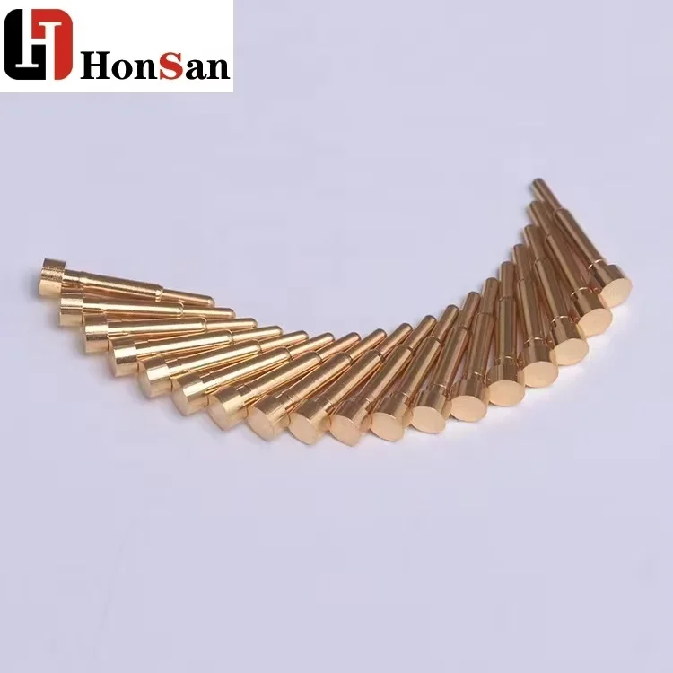 Customized Right Angle straight SMT  receptacle  Pogo Pin Spring Loaded Test Probe pin