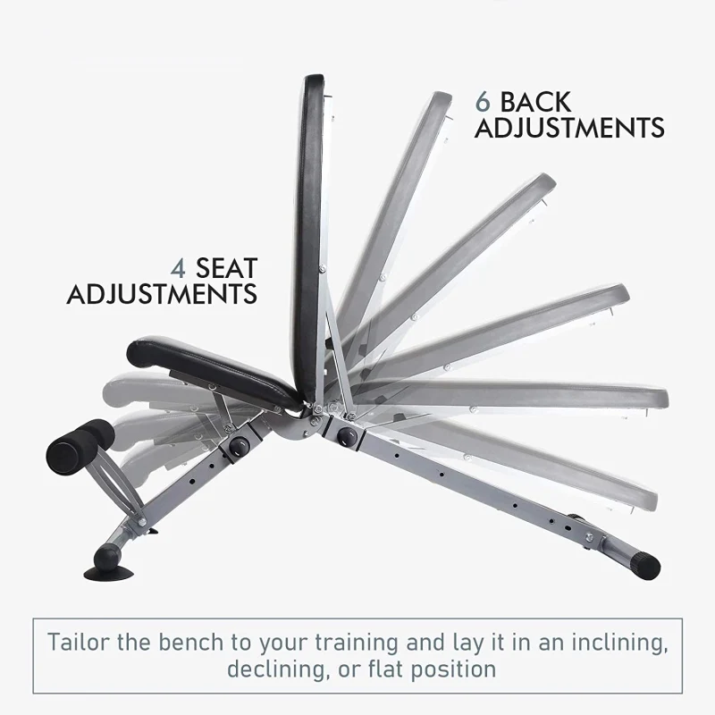 Hot spot Adjustable Dumbbell weight lifting bench for Body Workout Gym Bench