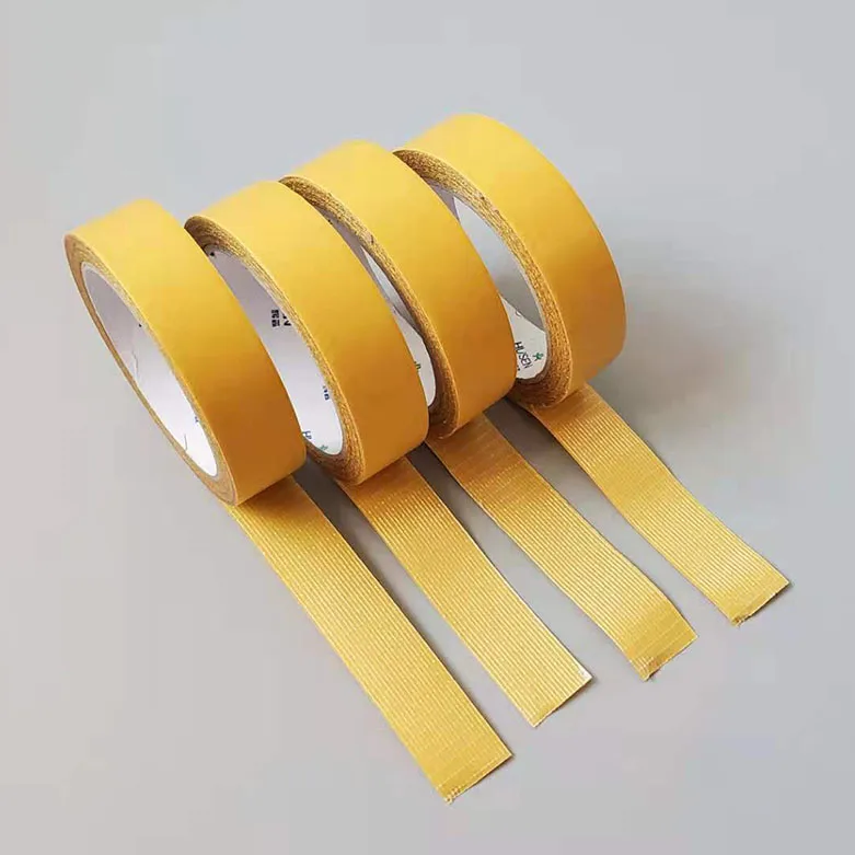 double sided adhesive fiberglass filament tape for strip sealing