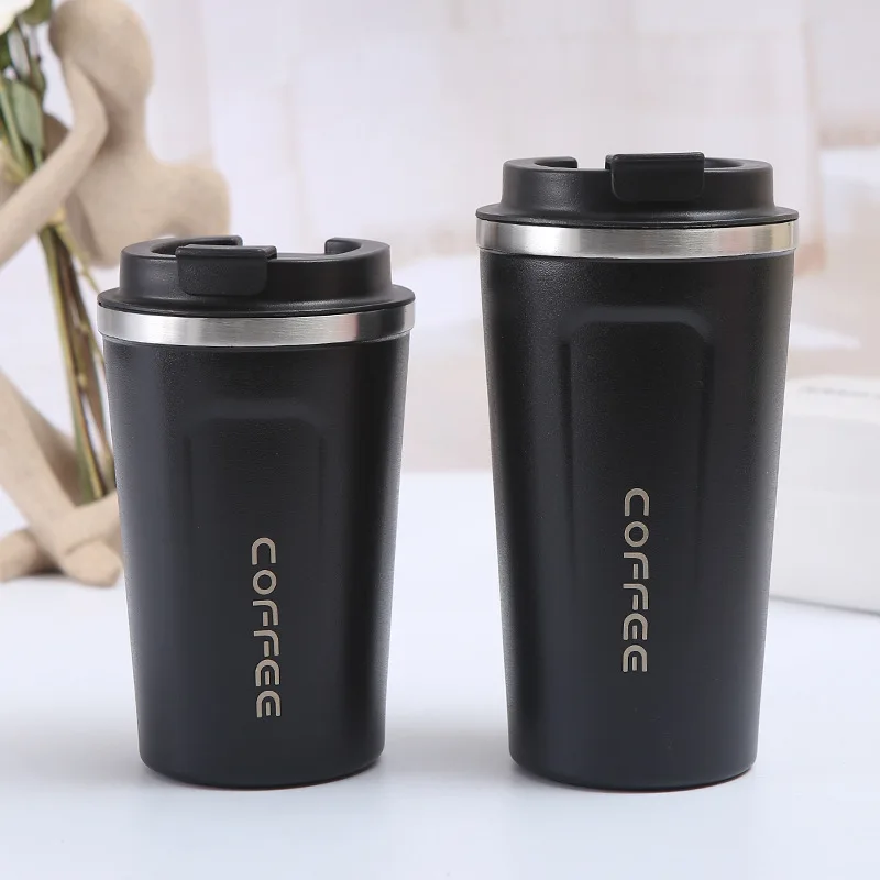 380/510ml Custom Logo Smart Vacuum Mug coffee Double Wall Travel Tumbler Cups Thermos 380ml coffee mug