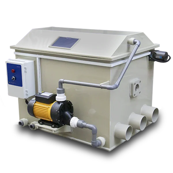 Aquaculture SS 316 micro filter screen 30 m3 8000 gallon rotary drum filter for pond