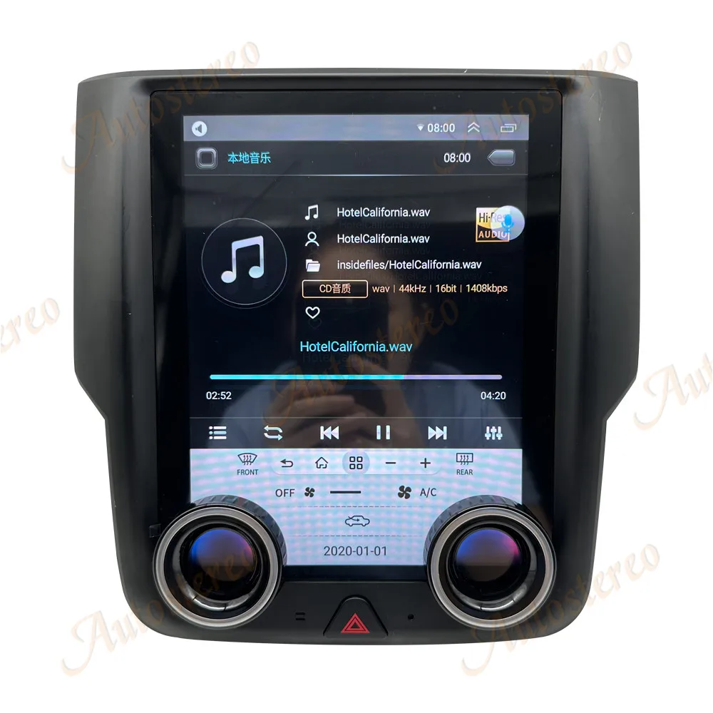 9.7 Inch Carplay For Dodge Ram 2013-2018 Car Radio Multimedia Auto Wireless HD Touch Screen GPS Navig Head Unit