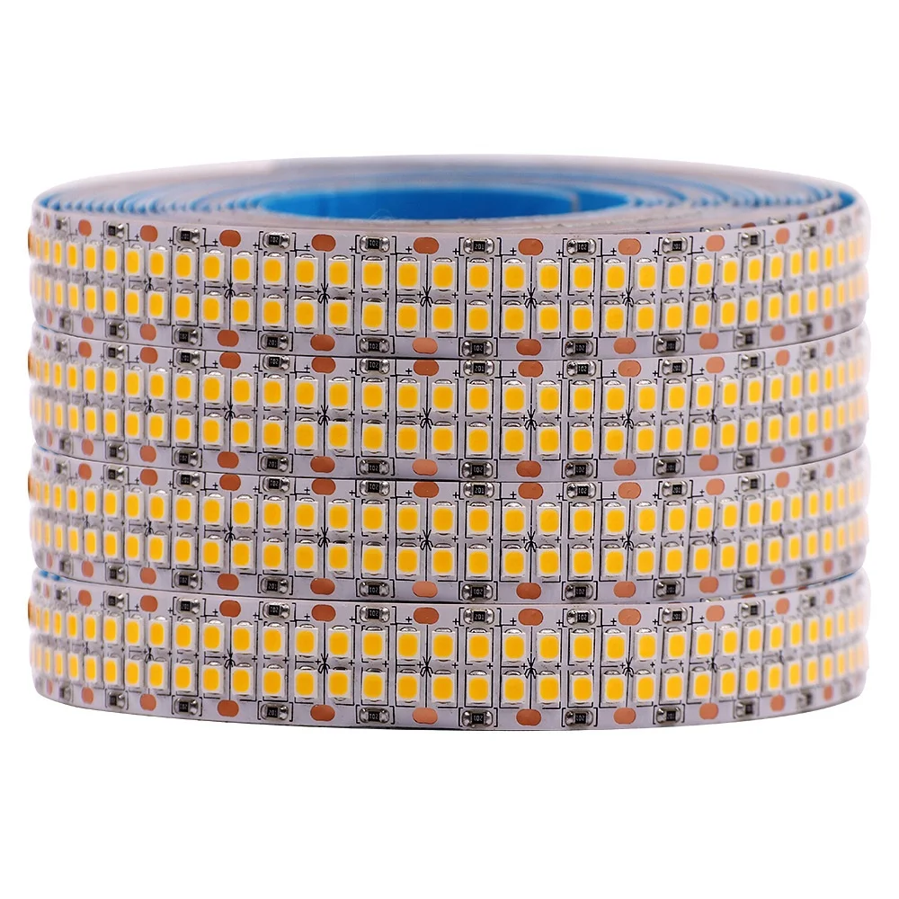 Hot sale Quad row led strip light 24V 3528 480led per meter 4 row led strip light led strip