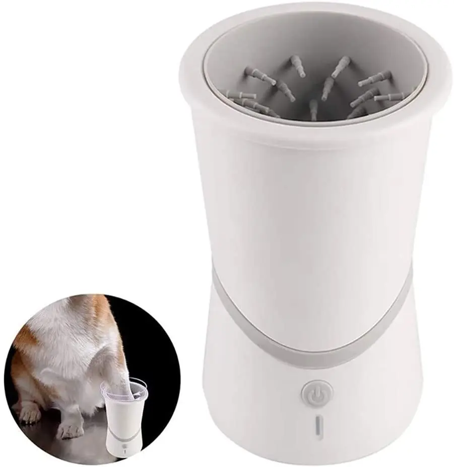 JOSUNN Popular Design Automatic Pet Grooming Products Soft Silicone Pet Foot Washing Cup Dog Paw Washer Cleaner