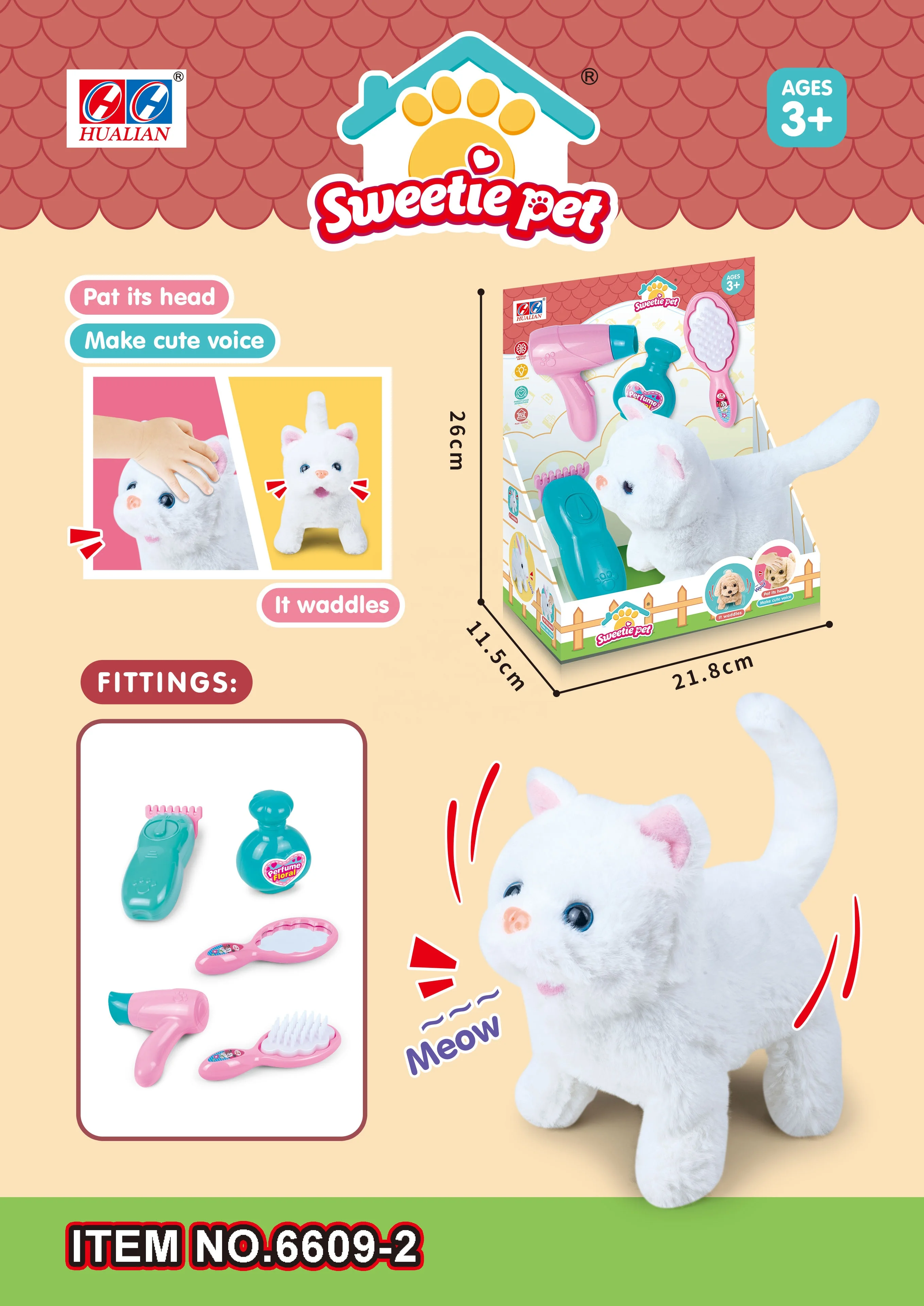 Stuffed animal toys electric pet  walking moving with sounds for plush rabbit toys kid pet shop care set