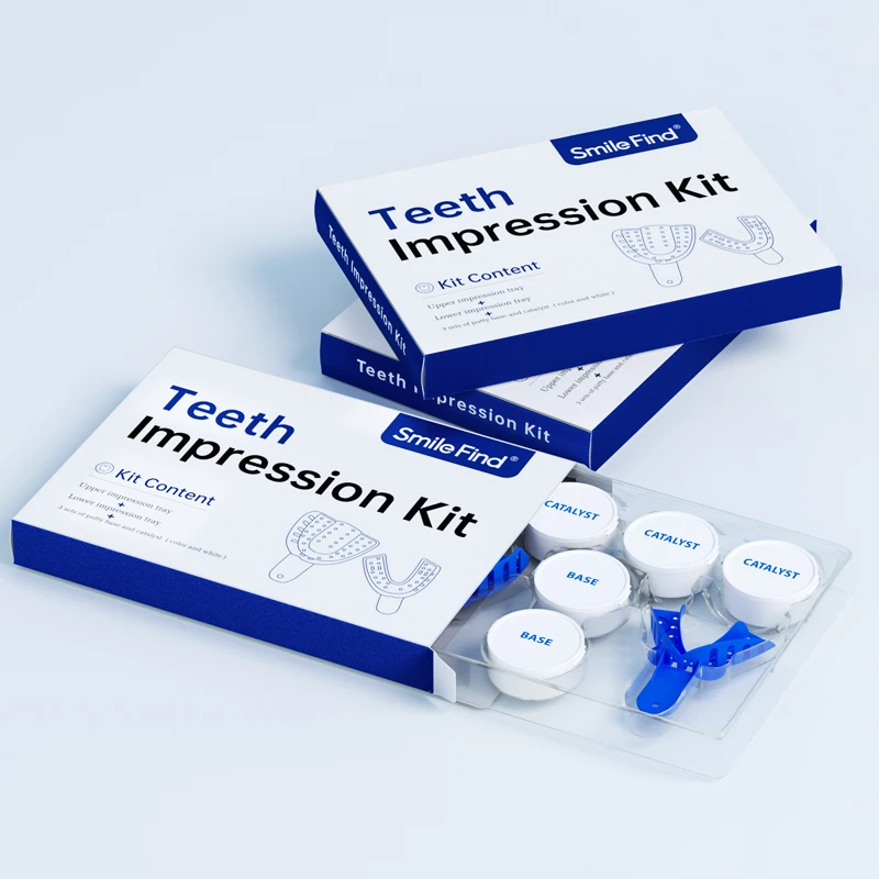 Wholesale Custom Silicone Molding Tray Dentist Dental Materi Putti Gold Grillz Mold Materials Teeth Impression Putty Kits